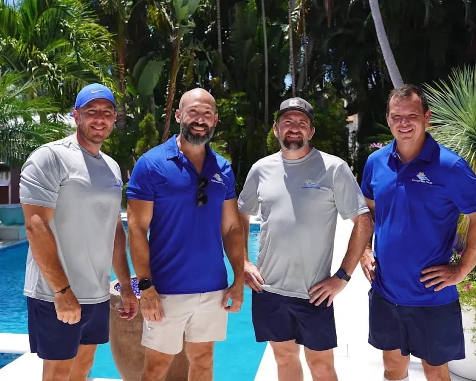 The Florida's Best Pools co-founders